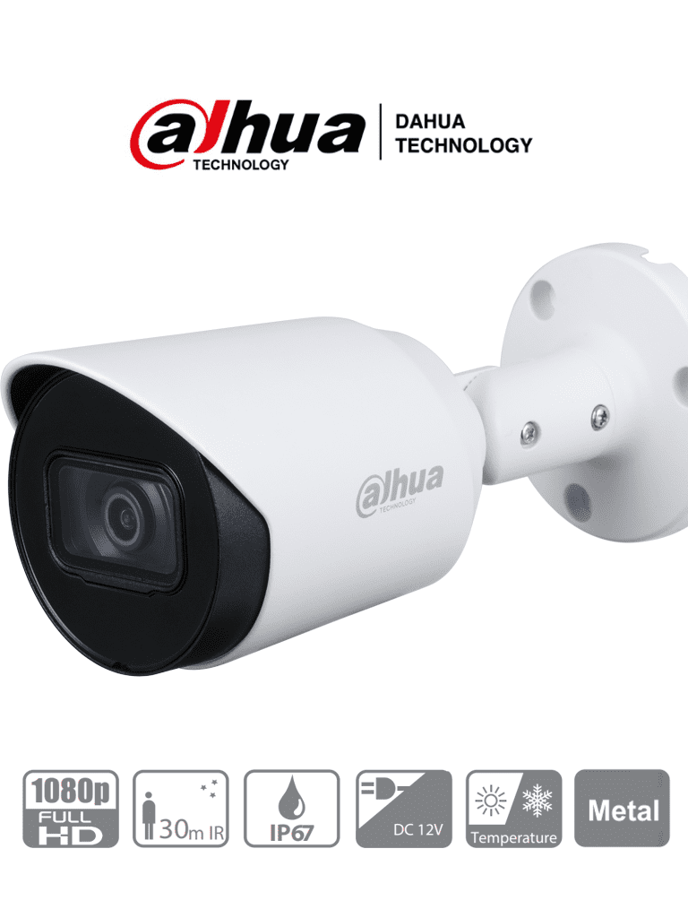 DAHUA HAC-HFW1200T-36- Camara Bullet de 2 Megapixeles/ Lente Fijo de 3.6mm/ 83 Grados de Apertura/ Smart IR 30 Metros/ IP67/ Metalica/ BLC/ HLC/ DWDR/ TVI AHD y CBVS/ DAHUA HAC-HFW1200T-36- Camara Bullet de 2 Megapixeles/ Lente Fijo de 3.6mm/ 83 Grados de Apertura/ Smart IR 30 Metros/ IP67/ Metalica/ BLC/ HLC/ DWDR/ TVI AHD y CBVS/